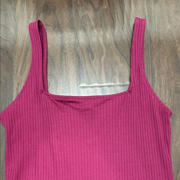 Wild Fable Ribbed Pink Bodycon Dress - Picture 4 of 9